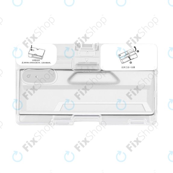 Контейнер за прах + резервоар за вода 2в1 за Xiaomi Mi Robot Vacuum Mop Essential (Mijia G1)