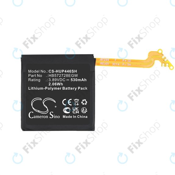 Батерия за Huawei Watch GT4 46mm, 530mAh, Li-Pol, 3.89V, HB572728EGW, HQ