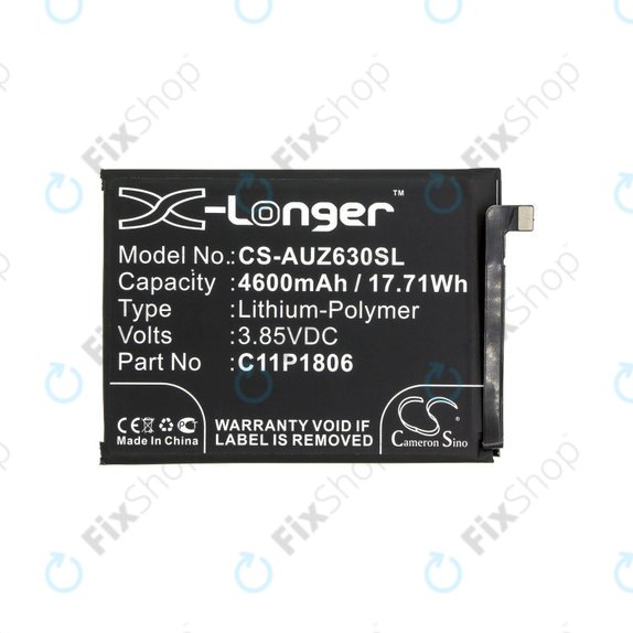 Батерия за Asus Zenfone 6 2019, 4600mAh, Li-Pol, 3.85V, C11P1806, HQ