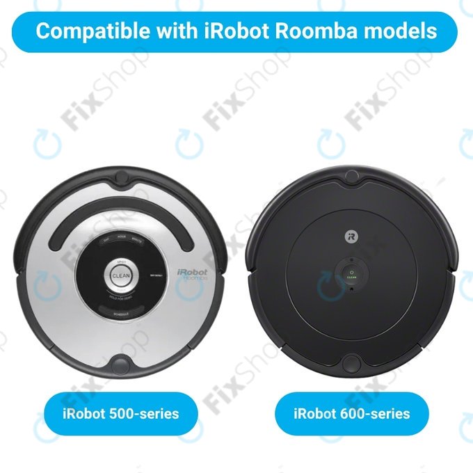 Комплект резервни части за iRobot Roomba 500, 600-series (2 чифта основни четки, 4x Филтър, 4x Странична четка)