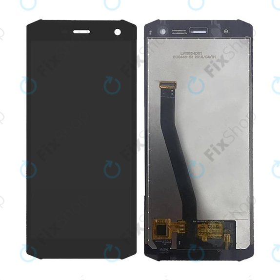 дисплей за myPhone Hammer Energy 2, Тъчскрийн без рамка, TFT