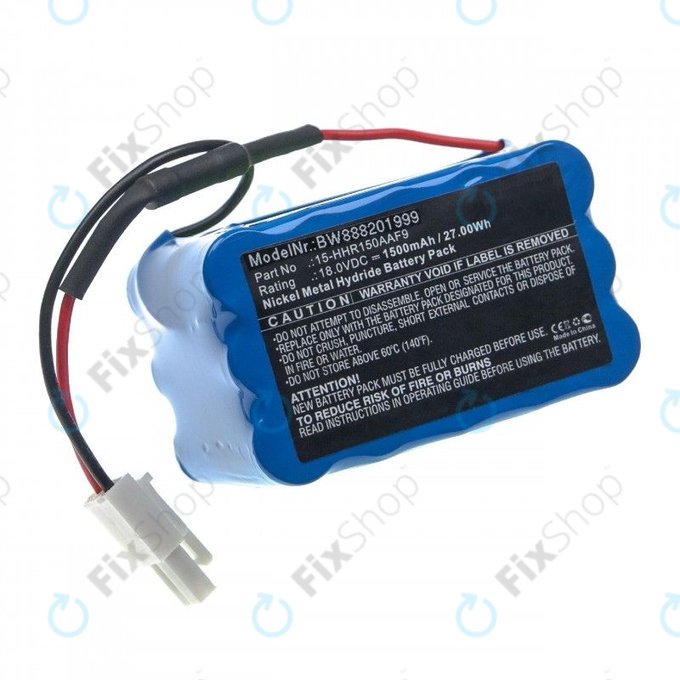 Батерия за Philips PowerPro Uno, FC6164, 15-HHR150AAF9, Ni-MH 18.0V 1500mAh