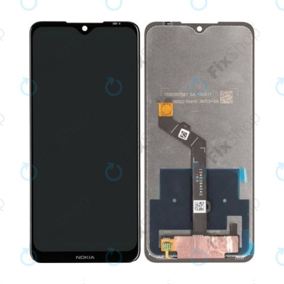 дисплей за Nokia 6.2, Nokia 7.2, Тъчскрийн без рамка, TFT