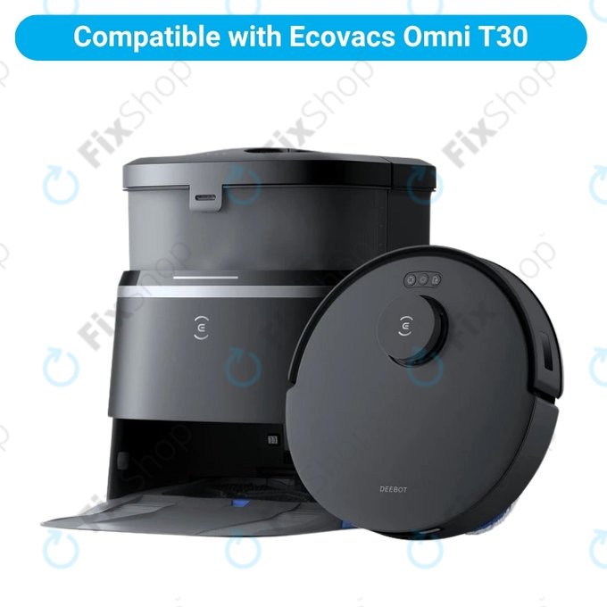 Комплект резервни части за Ecovacs Omni T30 (1x Основна четка, 2x Филтър, 2x Странична четка)