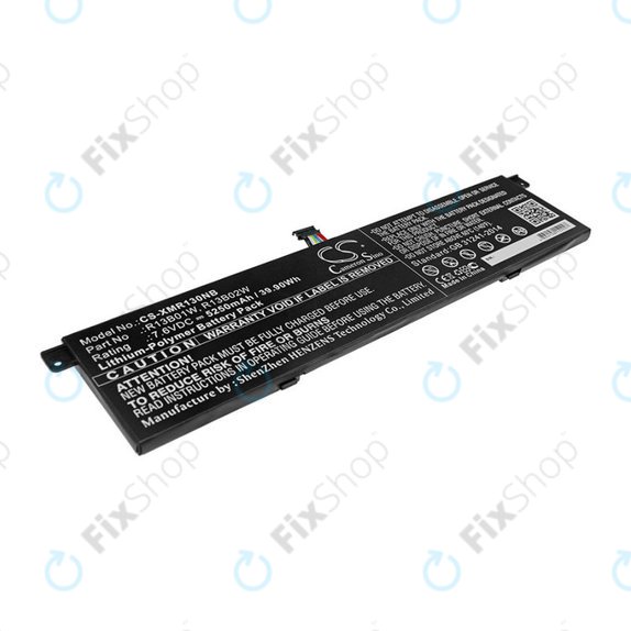 Батерия за Xiaomi Inchmi Aair 13.3, Xiaomi Mi Notebook Air 13.3 2018, 5250mAh, Li-Pol, 7.6V, R13B01W, HQ