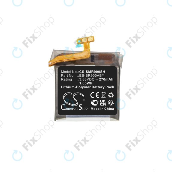 Батерия за Samsung Watch 5 40mm, 270mAh, Li-Pol, 3.88V, EB-BR900ABY, HQ