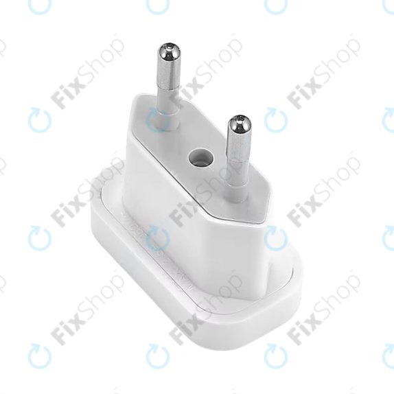 Захранващ адаптер 220V US към EU, White, Бял