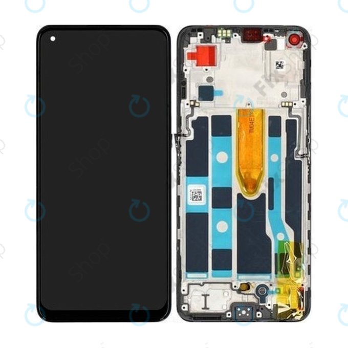 дисплей за Oppo Find X5 Lite, Тъчскрийн и рамка, TFT, 4130040, Genuine Service Pack