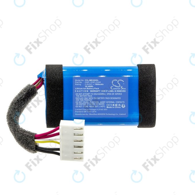 Батерия за JBL Charge Essential 2, 7800mAh, Li-Ion, 3.6V, GSP-1S3P-CH40, HQ
