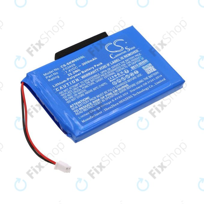 Батерия за Satlink WS-6902, WS-6905, 3000mAh, Li-Pol, 7.4V, F03409, HQ