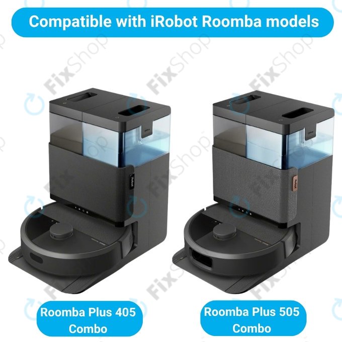 Комплект резервни части за iRobot Roomba Plus 405 Combo, 505 Combo (1x Основна четка, 2x Филтър, 2x Странична четка)