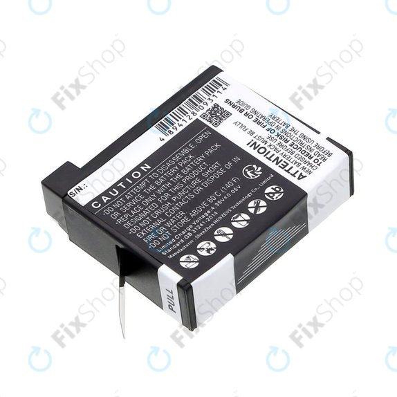 Батерия за GoPro Hero 4, 1160mAh, Li-Ion, 3.8V, AHDBT-401, HQ