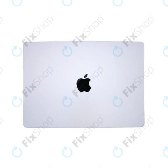 LCD дисплей за MacBook Pro 14", A3112, A3185 (2024), с предно стъкло и капак, Nano-Texture, Silver, 661-41793, Genuine Apple
