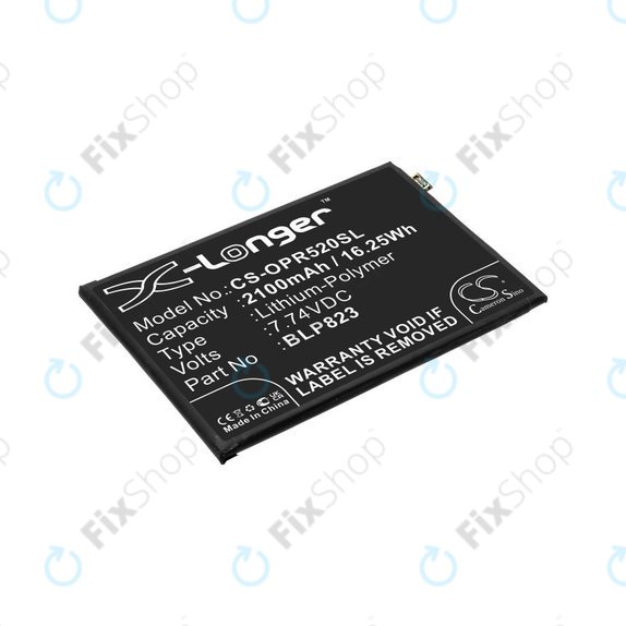Батерия за Oppo Reno 5 Pro, 2100mAh, Li-Pol, 7.74 V, BLP823, HQ