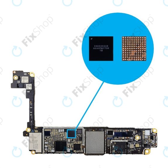 Голям аудио IC чип 338S00248 за iPhone 8, 8 Plus, X, XR, XS, XS Max