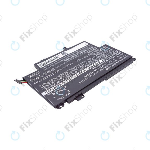 Батерия за Lenovo ThinkPad Yoga 12, Yoga S1, 3150mAh, Li-Pol, 14.8V, 45N1704, HQ