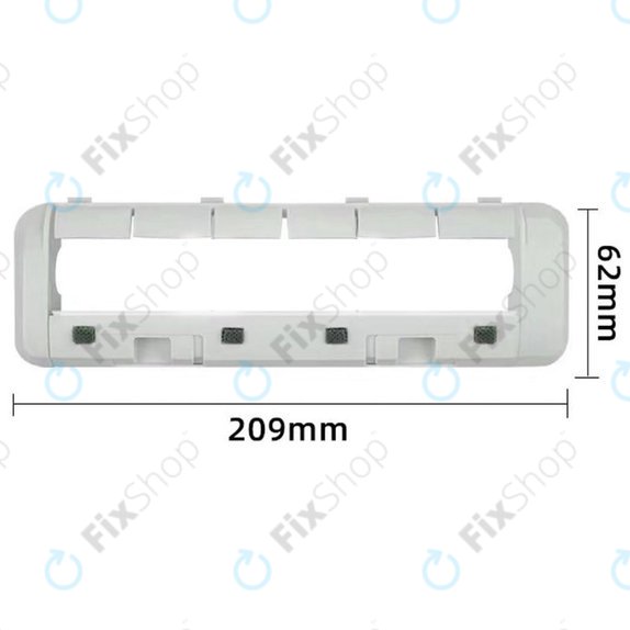 Капак на основната четка за Xiaomi Mi Robot Vacuum Mop X10+, Dreame-series, бял, White