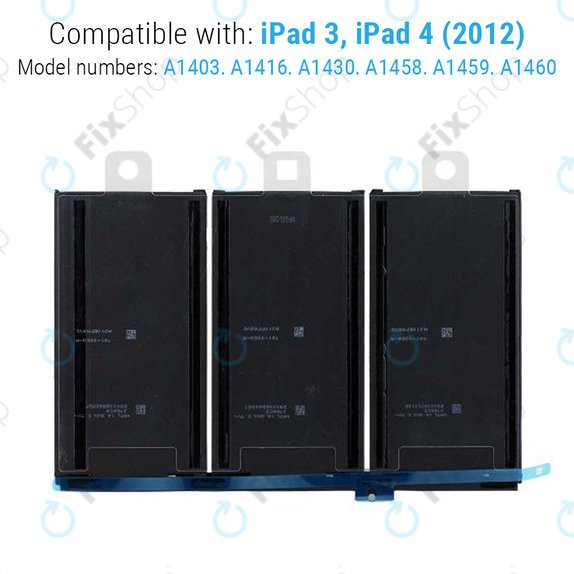 Батерия за iPad 3, iPad 4, 11560mAh