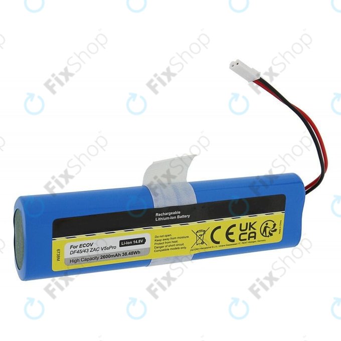 Батерия за Ecovacs Deebot DF45, M26-4S1P-AGX-2, Li-Ion 14.8V 2600mAh