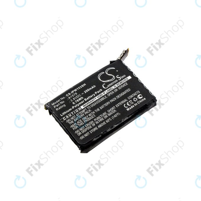 Батерия за Apple Watch 1 38 mm, 200mAh, Li-Pol, 3.8 V, A1578, HQ