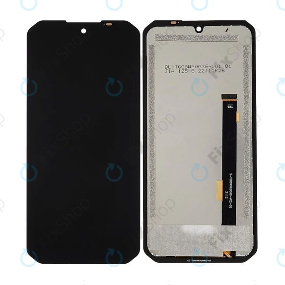 дисплей за Ulefone Armor 11 5G, 11T 5G, Тъчскрийн без рамка, TFT