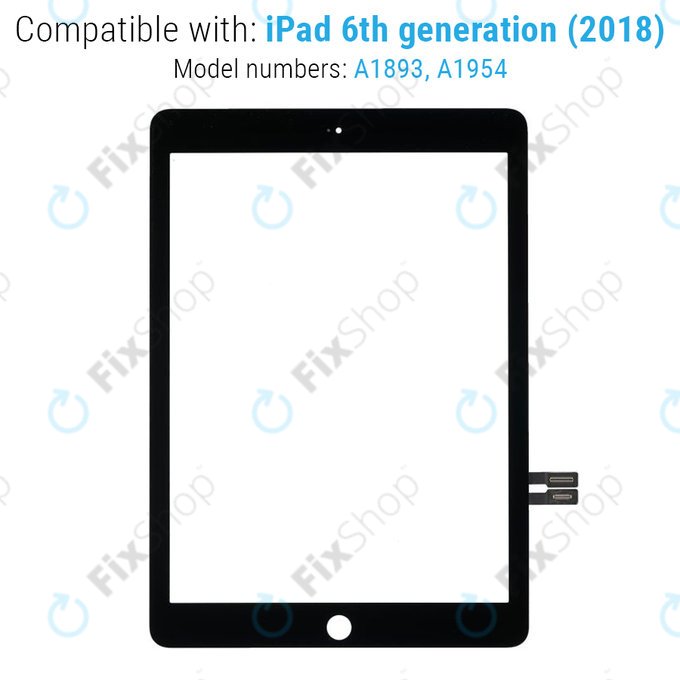 Тъчскрийн за iPad (6th Gen 2018), Black