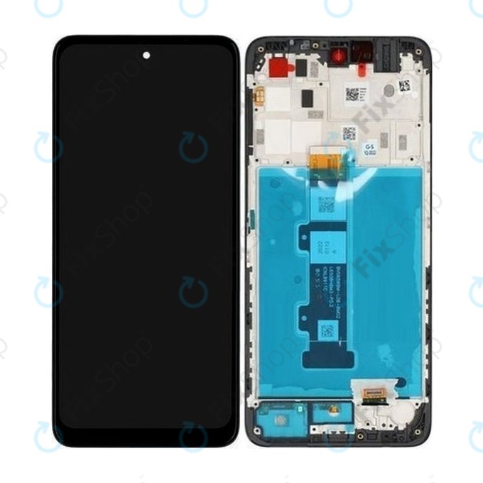дисплей за Motorola Moto G22 XT2231, Тъчскрийн и рамка, TFT, 5D68C20423, Genuine Service Pack