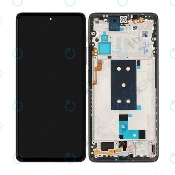 дисплей OLED за Xiaomi 11T, 11T Pro, Тъчскрийн и рамка, черен, Black