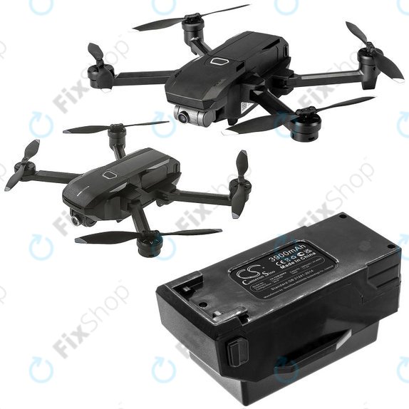 Батерия за Yuneec Mantis G, Q, 3900mAh, Li-Pol, 11.4V, YUNB3S2800, HQ