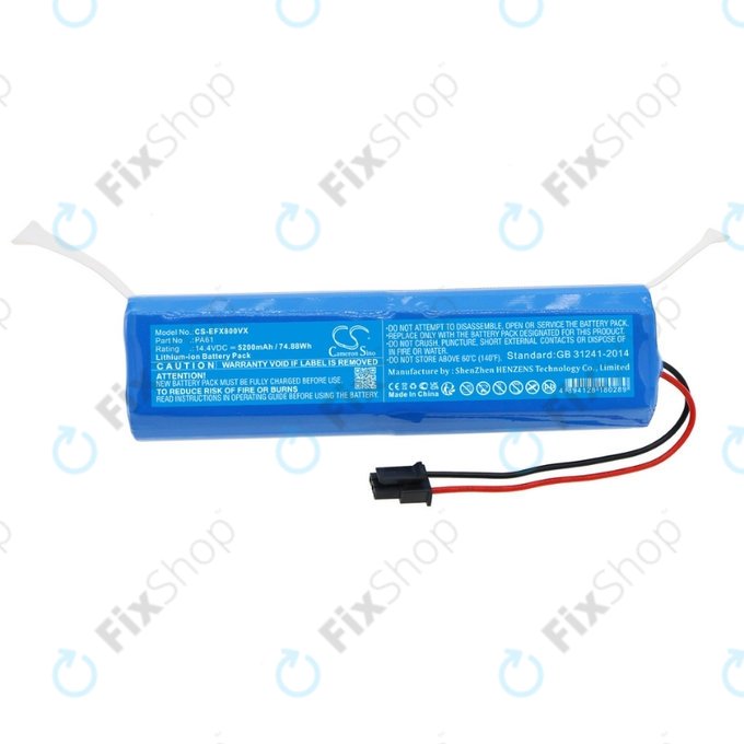 Батерия за Eufy RoboVac X8, 5200mAh, Li-Ion, 14.4V, PA61, HQ