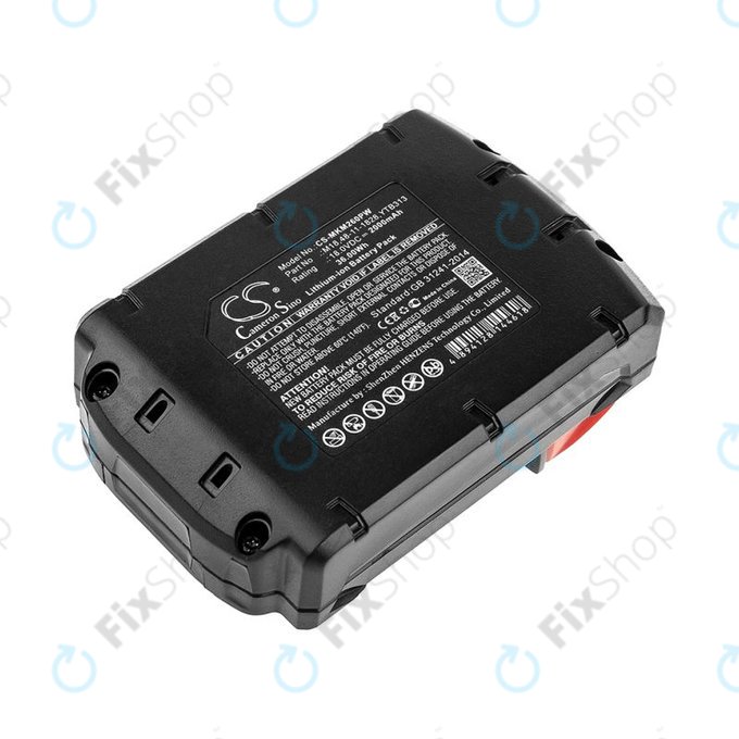 Батерия за Milwaukee, Atlas Copco, Berner, 2000mAh, Li-Ion, 18V, M18, HQ