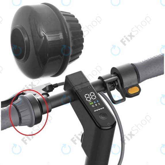 Звънец за Ninebot Segway Max G30, черен, Black