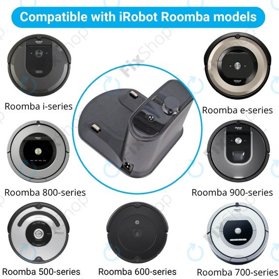 Зарядна станция за iRobot Roomba 500, 600, 700, 800, 900-series