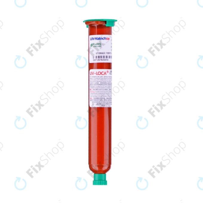 Лепило за залепване на сензорни екрани, 50мл, UV-Loca TP-2500F