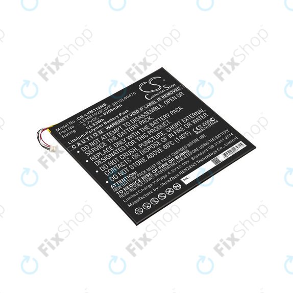 Батерия за Lenovo Miix 300, Miix 310, 6900mAh, Li-Pol, 3.7V, LENM1029CWP, HQ
