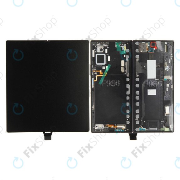 Дисплей за Samsung Z Fold 7 F966B, Jetblack, Тъчскрийн с рамка, GH82-37548C Genuine Service Pack
