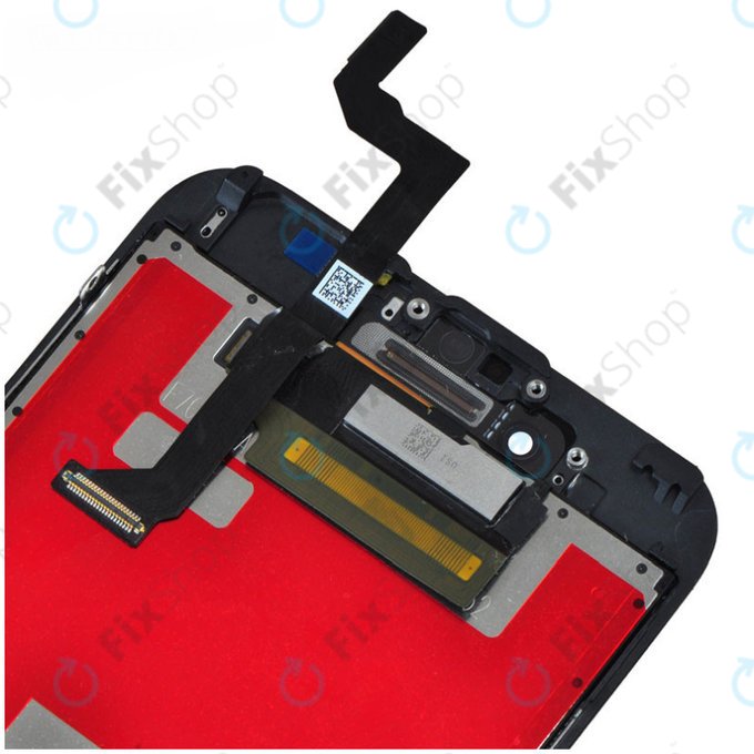 Дисплей за iPhone 6S, Black, Тъчскрийн с рамка