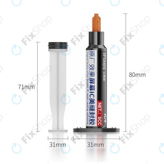 Underfill лепило за IC чипове на платка iFixes IC Underfill Glue, 5ml