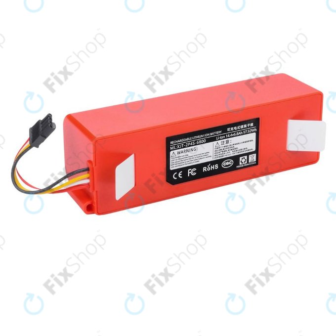 Батерия за Xiaomi Roborock S-series, T-series, Q-series, XJT-2P4S-6800, Li-Ion 14.4V 6800mAh