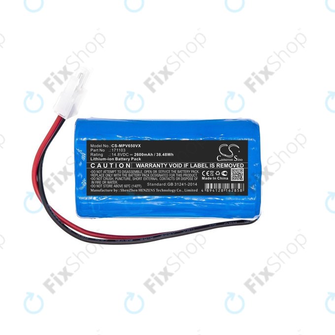 Батерия за Mamibot PreVac 650, Exvac 660, 171103, Li-Ion 14.8V 2600mAh, HQ