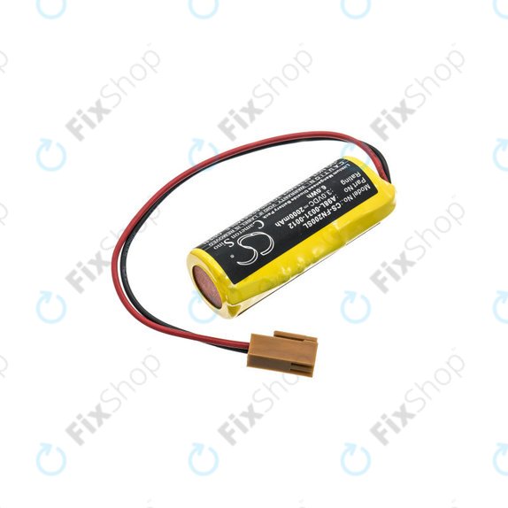 Батерия за GE Fanuc, 2000mAh, Li-MnO2, 3V, A98L-0031-0012, HQ