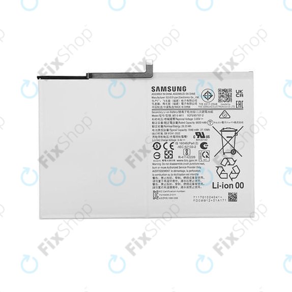 Батерия за Samsung Galaxy Tab A9+ 11 X210, X216B, WT-S-W11, GH81-24467A, 7040mAh, Genuine Service Pack