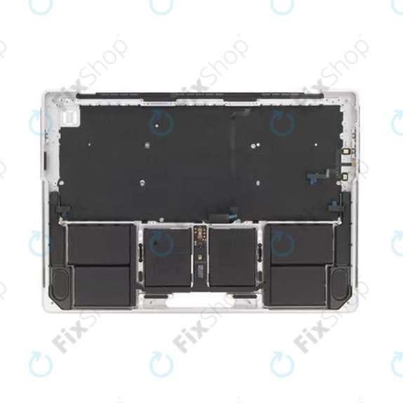 Горен корпус с клавиатура за MacBook Pro 14", A3185 (2024), с US клавиатура и батерия, Silver, 661-50211, Genuine Apple
