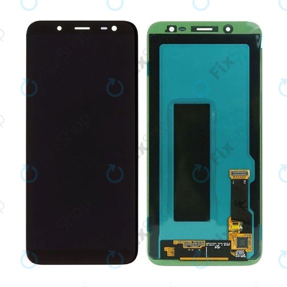 дисплей OLED за Samsung J6 J600F, Тъчскрийн без рамка, GH97-21931A, GH97-22048A, Genuine Service Pack