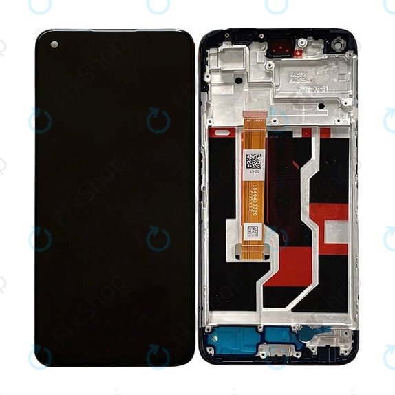 дисплей за Realme 9i RMX3491, Тъчскрийн и рамка, TFT