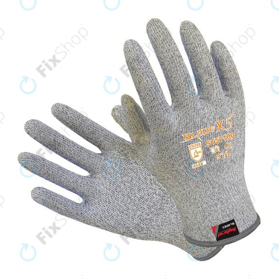 Ръкавици, устойчиви на прорязване - Модел ST57100 (Размер M), Safety-INXS