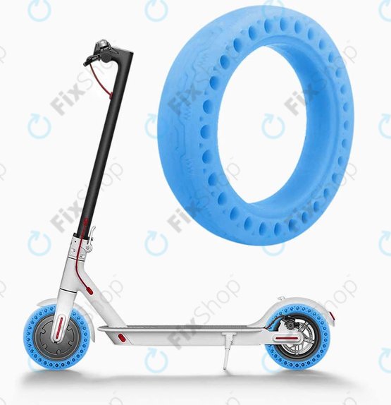 Издръжлива напълно безкамерна гума (Type 1) за Xiaomi Mi Electric Scooter 1S, 2 M365, Essential, Pro, Pro 2, син, Blue