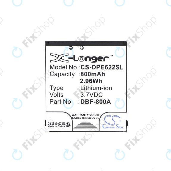Батерия за Doro PhoneEasy 2314, 2315, 1360, 520, 800mAh, Li-Ion, 3.7V, DBF-800A, HQ