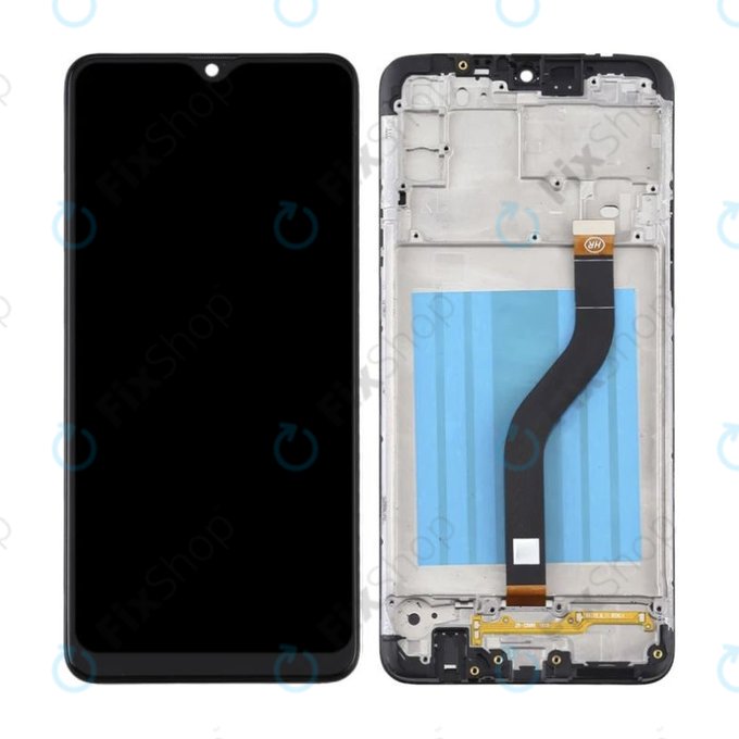 дисплей за Samsung A20s A207F, Тъчскрийн и рамка, TFT