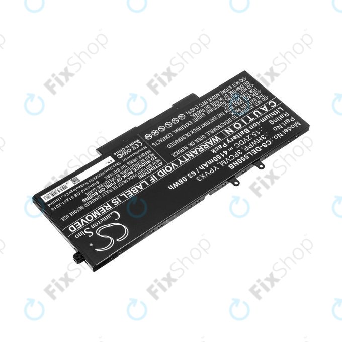 Батерия за Dell Latitude 5501, Latitude 5401, Latitude 14 5410, Latitude 15 5511, 4150mAh, Li-Ion, 15.2V, 3HWPP, HQ